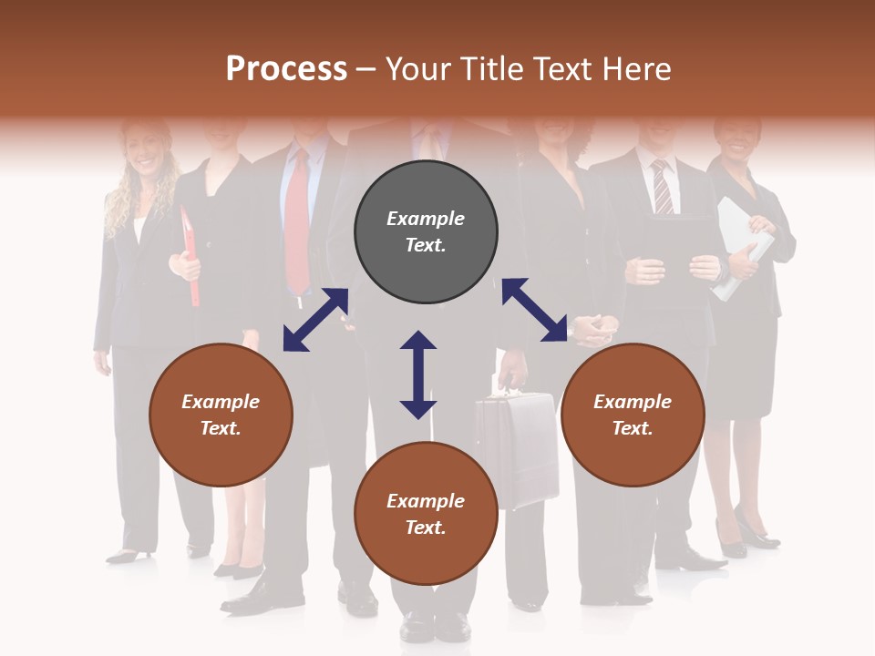 Positive Girl Woman PowerPoint Template