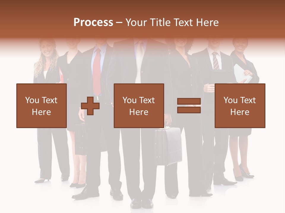 Positive Girl Woman PowerPoint Template