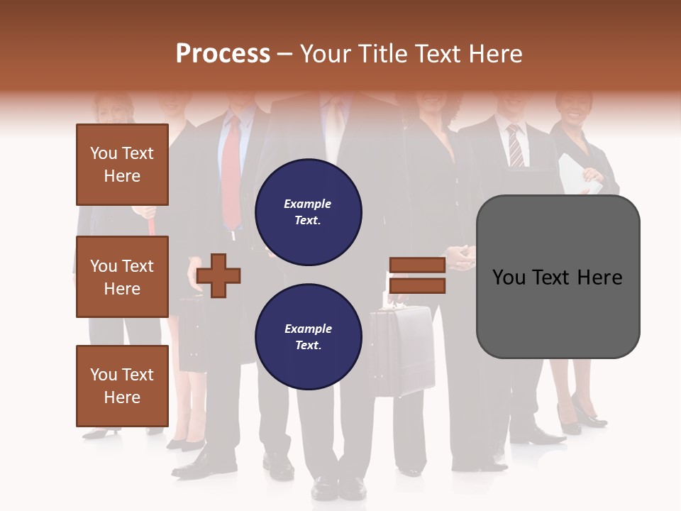 Positive Girl Woman PowerPoint Template