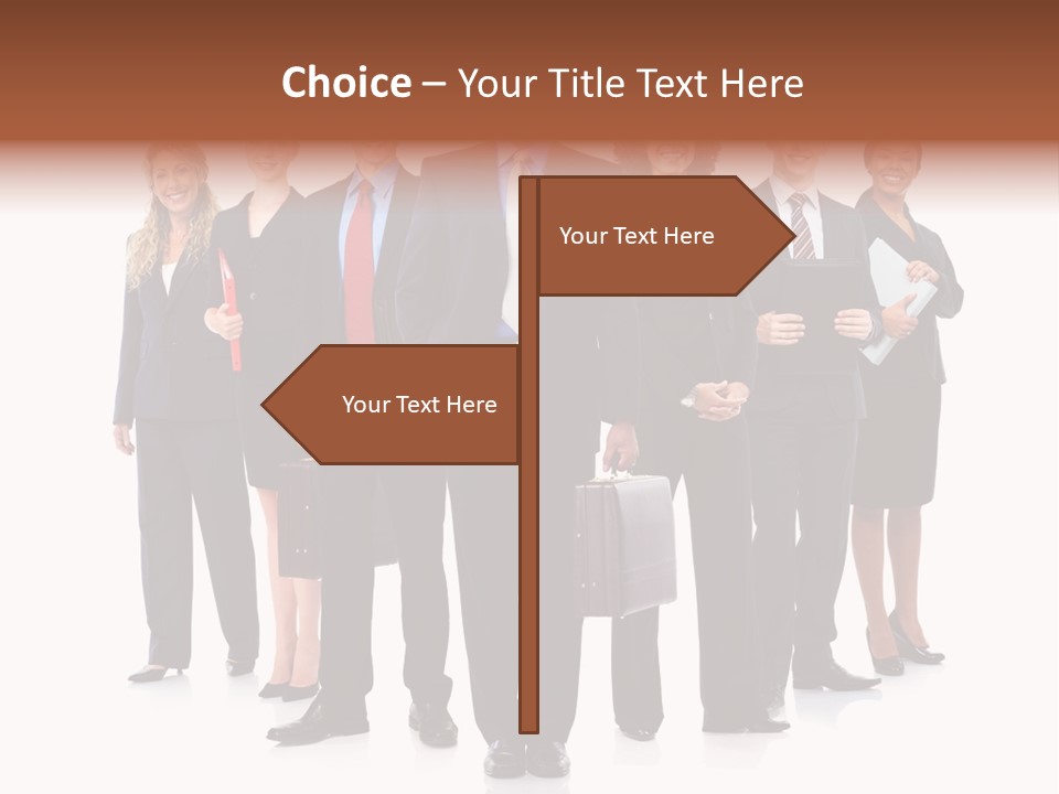 Positive Girl Woman PowerPoint Template