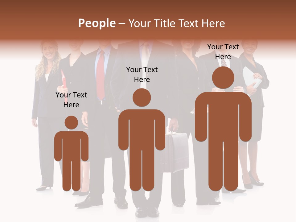 Positive Girl Woman PowerPoint Template