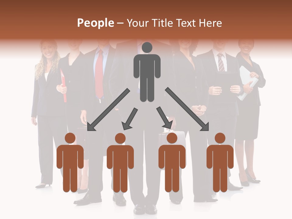 Positive Girl Woman PowerPoint Template