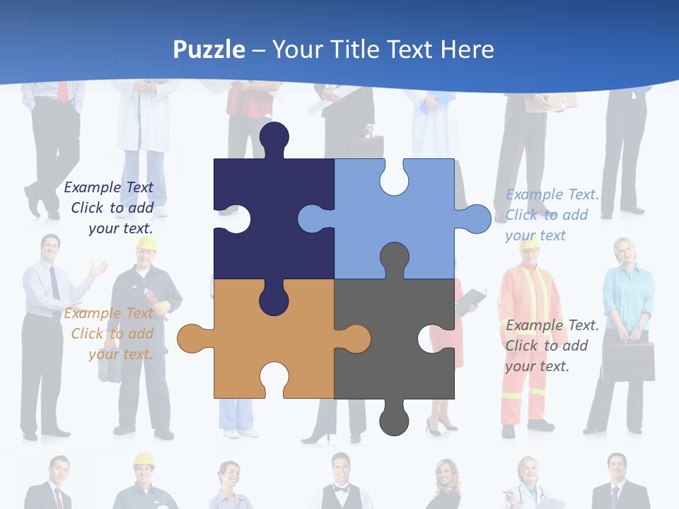 Worker Contractor Medical PowerPoint Template