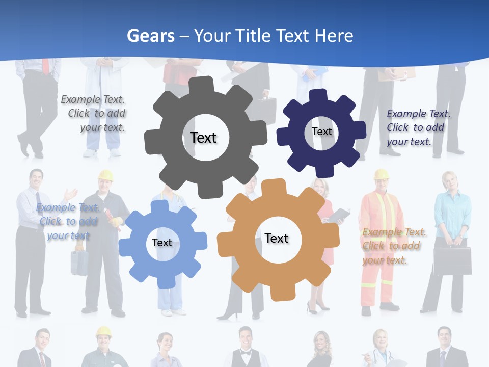 Worker Contractor Medical PowerPoint Template