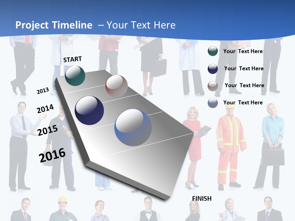 Worker Contractor Medical PowerPoint Template