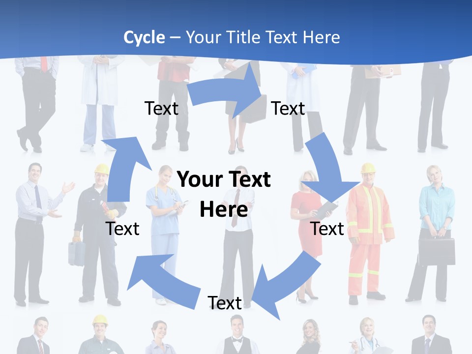 Worker Contractor Medical PowerPoint Template