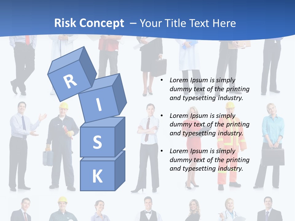 Worker Contractor Medical PowerPoint Template