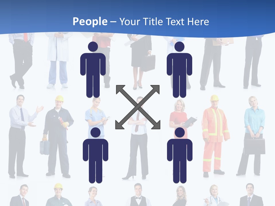 Worker Contractor Medical PowerPoint Template