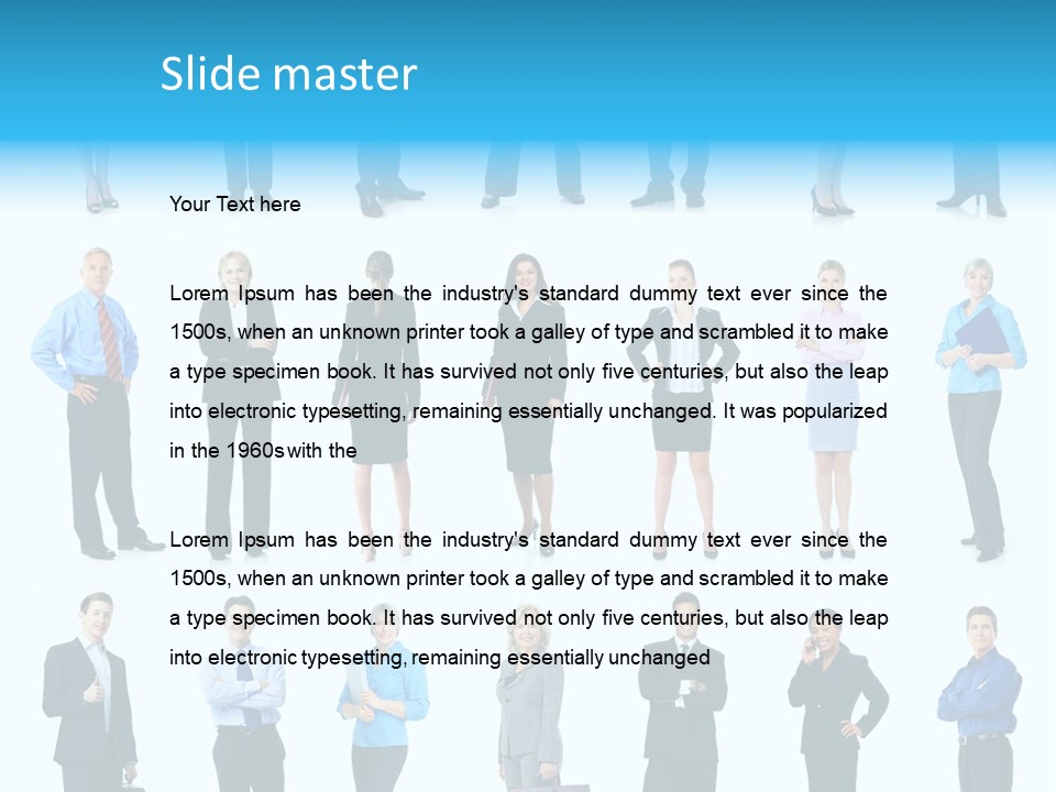 Achievement Woman Friendly PowerPoint Template