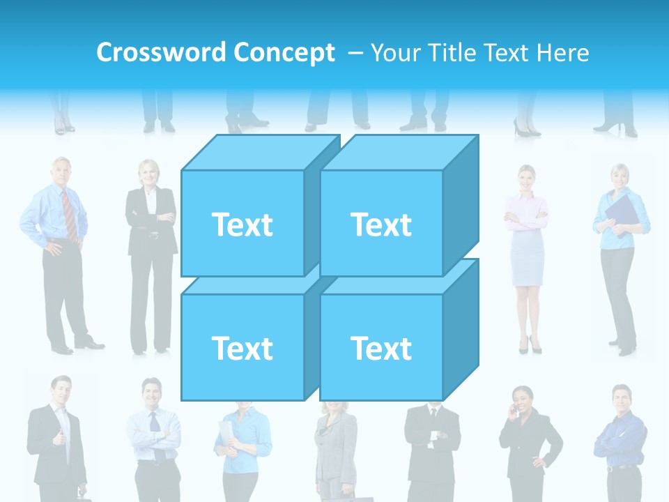 Achievement Woman Friendly PowerPoint Template