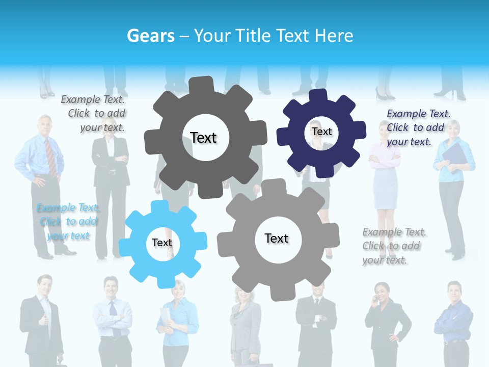 Achievement Woman Friendly PowerPoint Template