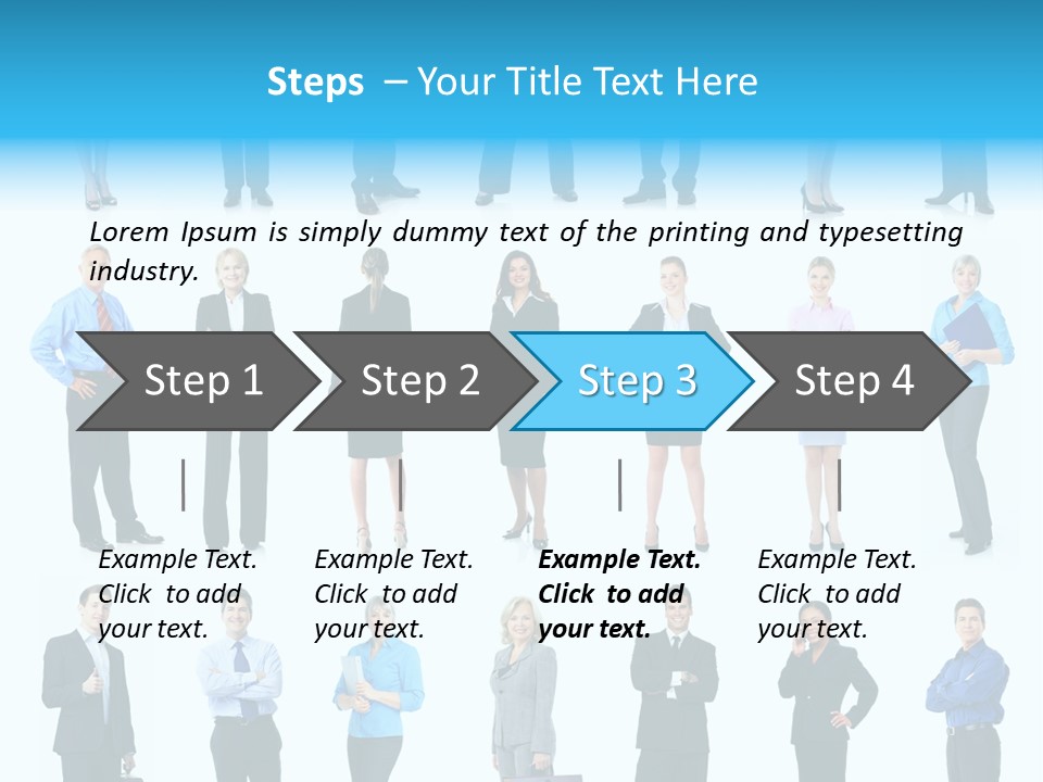 Achievement Woman Friendly PowerPoint Template
