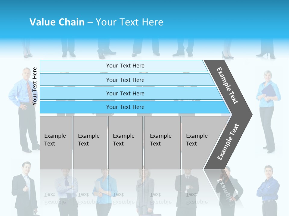 Achievement Woman Friendly PowerPoint Template