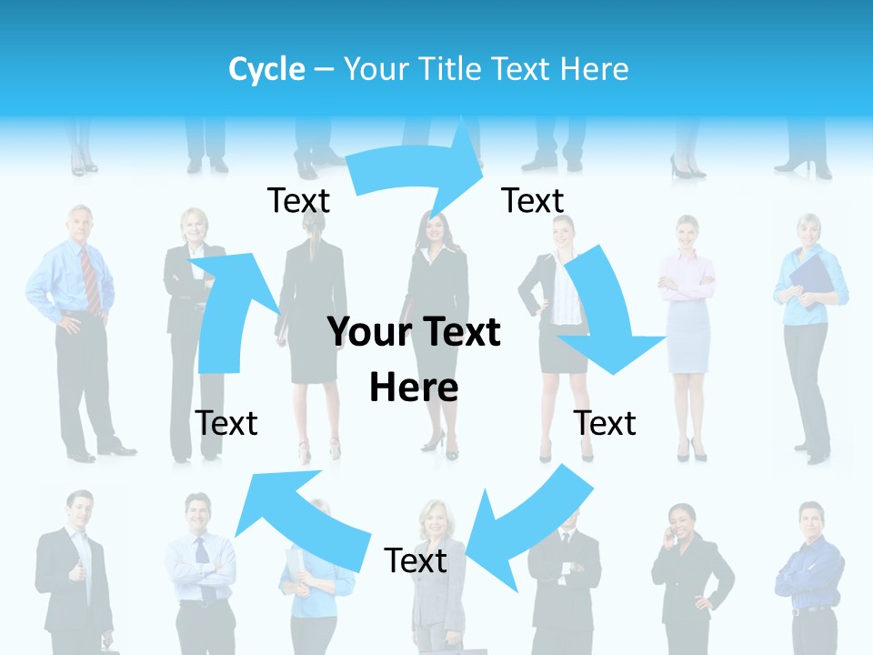 Achievement Woman Friendly PowerPoint Template