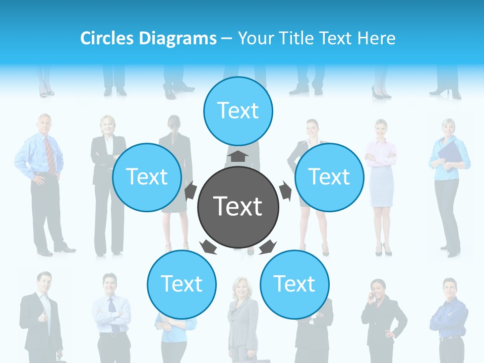 Achievement Woman Friendly PowerPoint Template