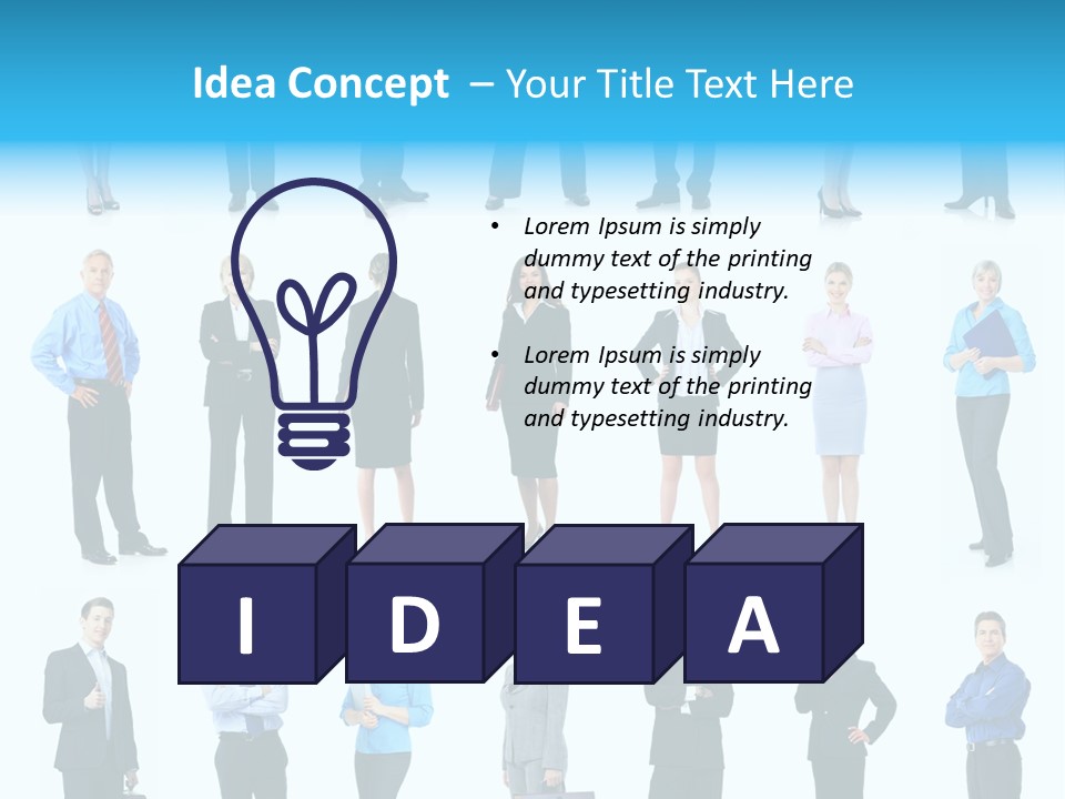 Achievement Woman Friendly PowerPoint Template