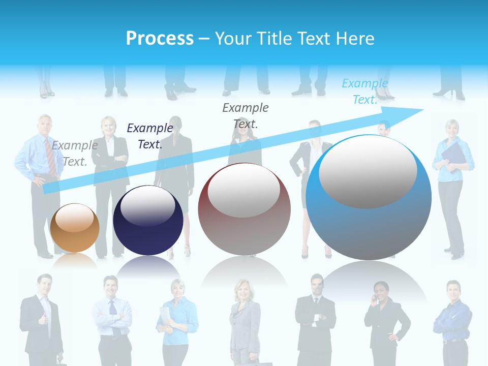 Achievement Woman Friendly PowerPoint Template