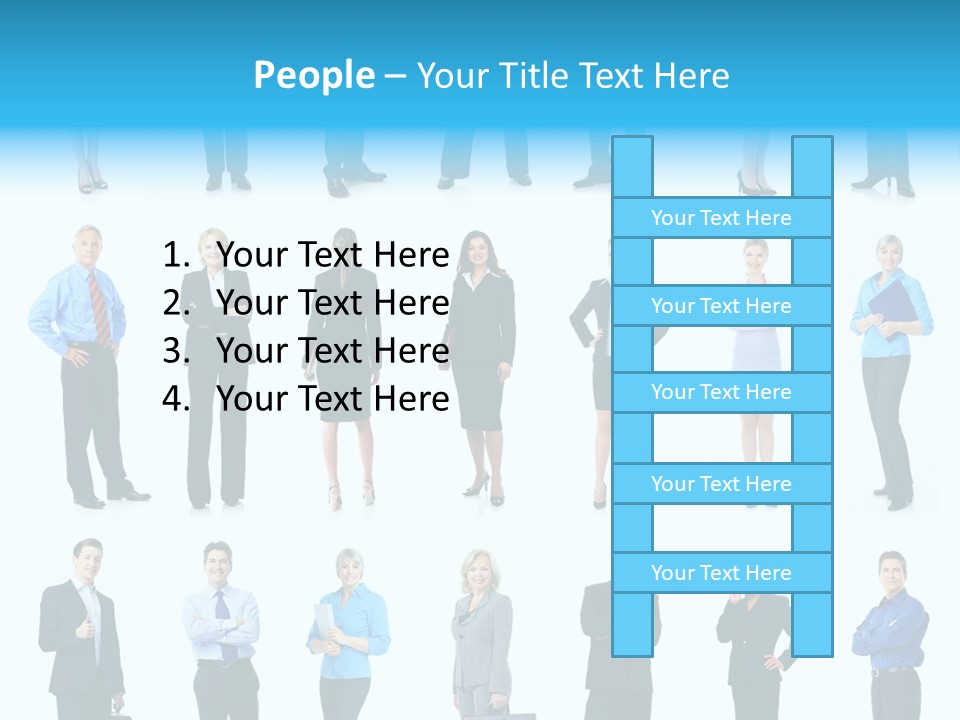 Achievement Woman Friendly PowerPoint Template