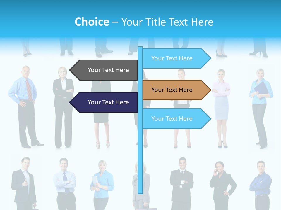 Achievement Woman Friendly PowerPoint Template