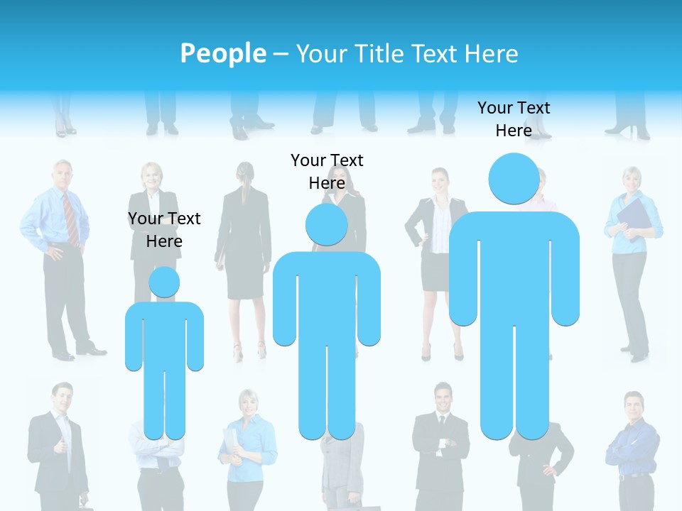 Achievement Woman Friendly PowerPoint Template