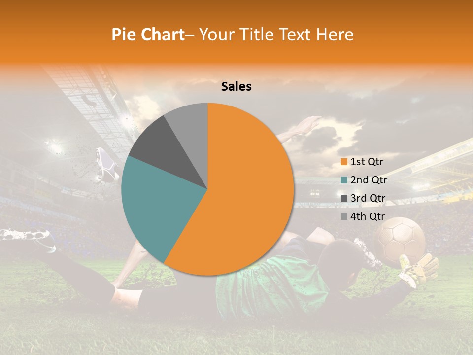Goal Fan Gate PowerPoint Template