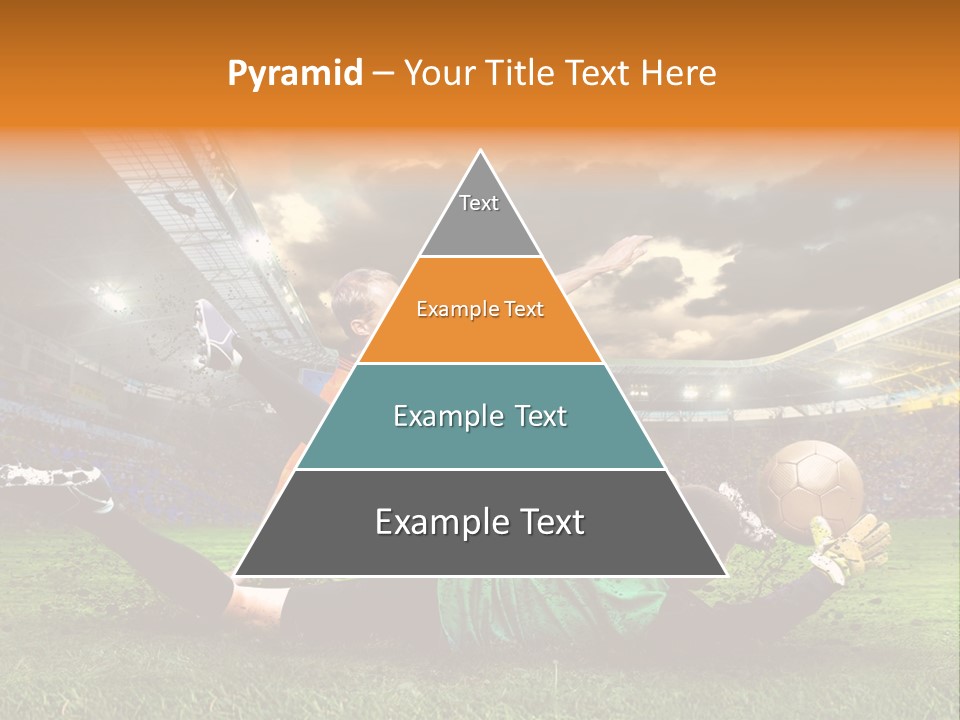 Goal Fan Gate PowerPoint Template