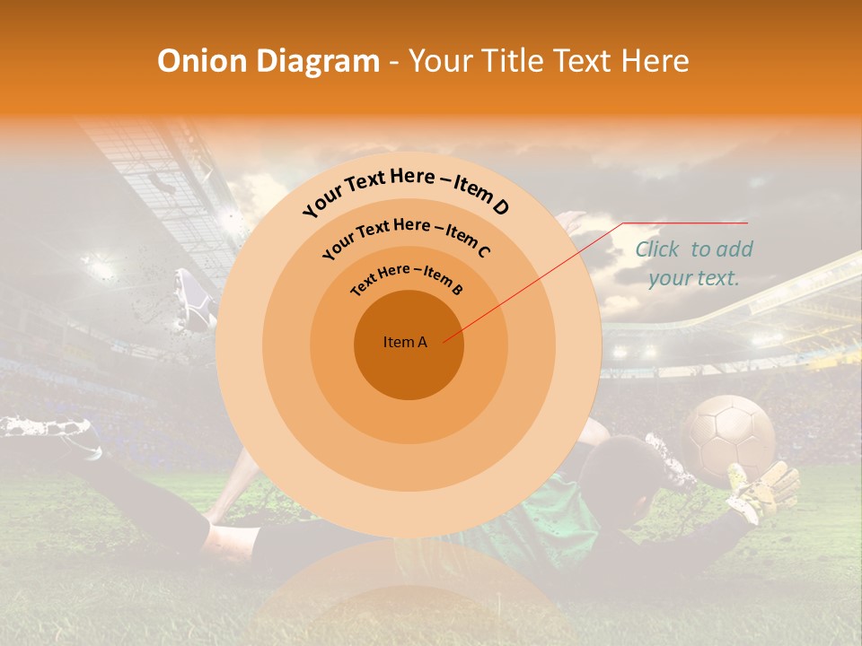 Goal Fan Gate PowerPoint Template