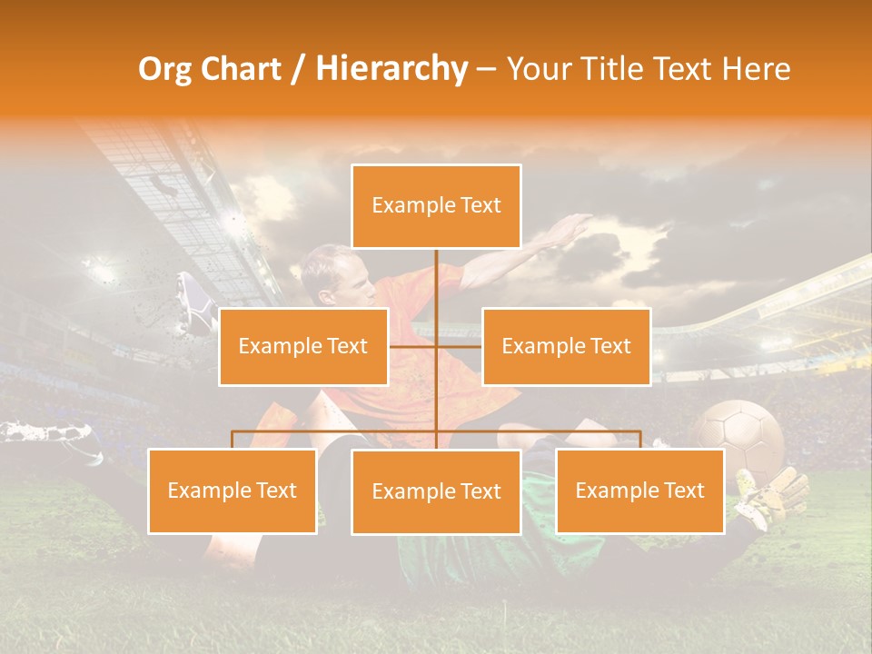 Goal Fan Gate PowerPoint Template