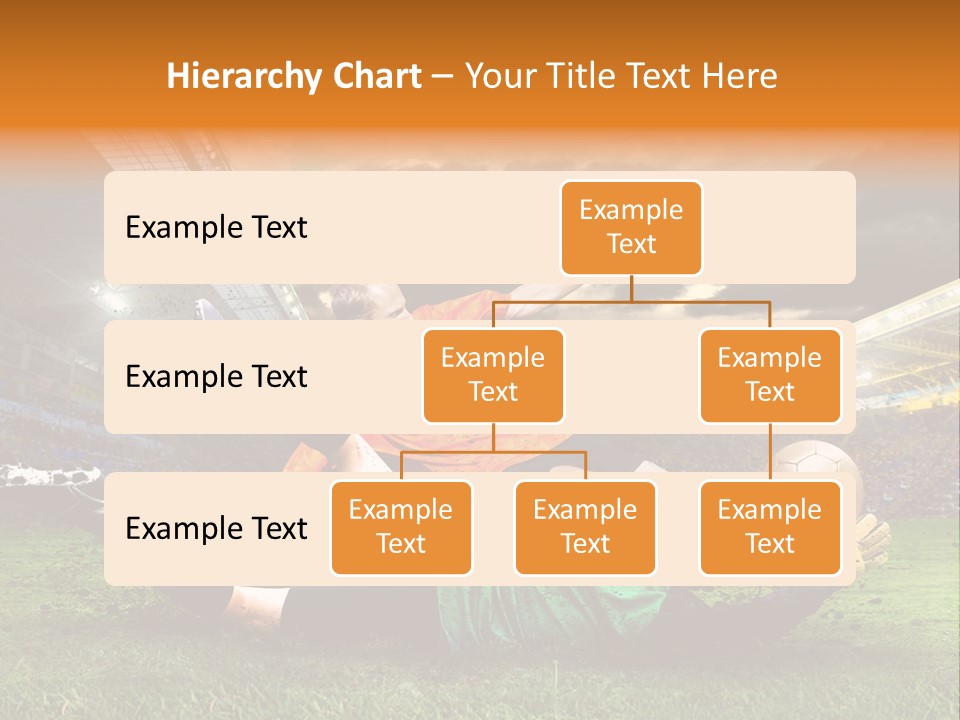 Goal Fan Gate PowerPoint Template