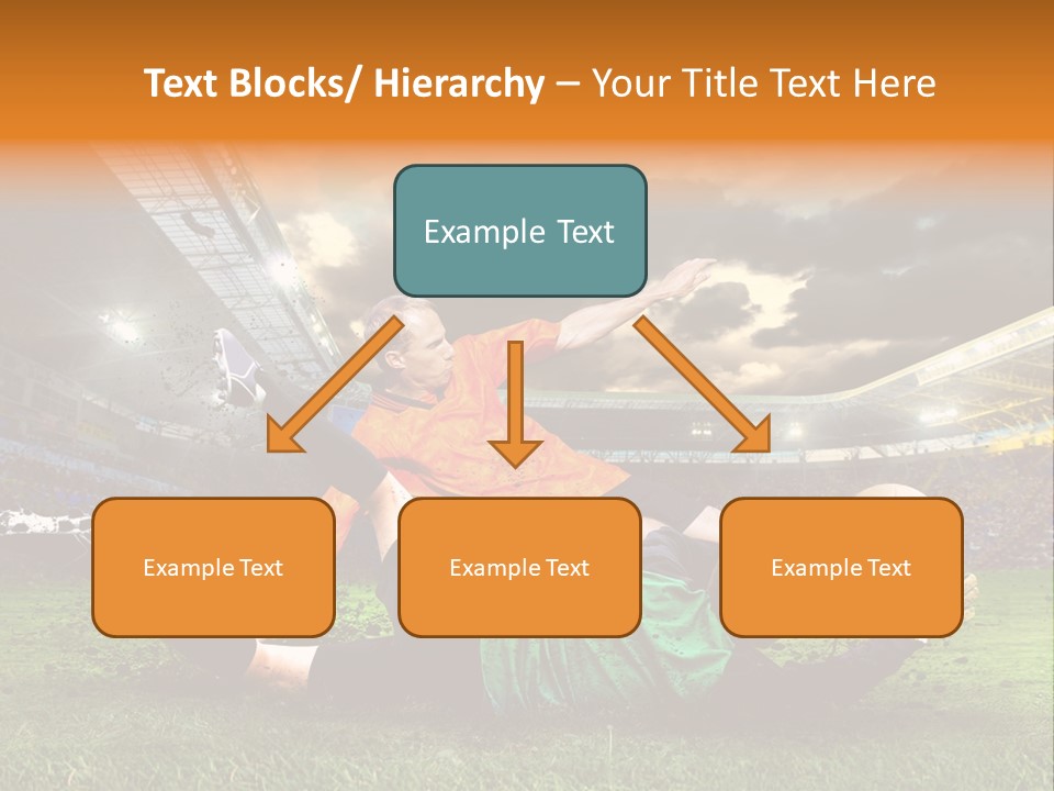 Goal Fan Gate PowerPoint Template