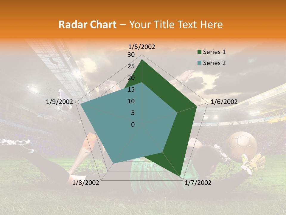 Goal Fan Gate PowerPoint Template