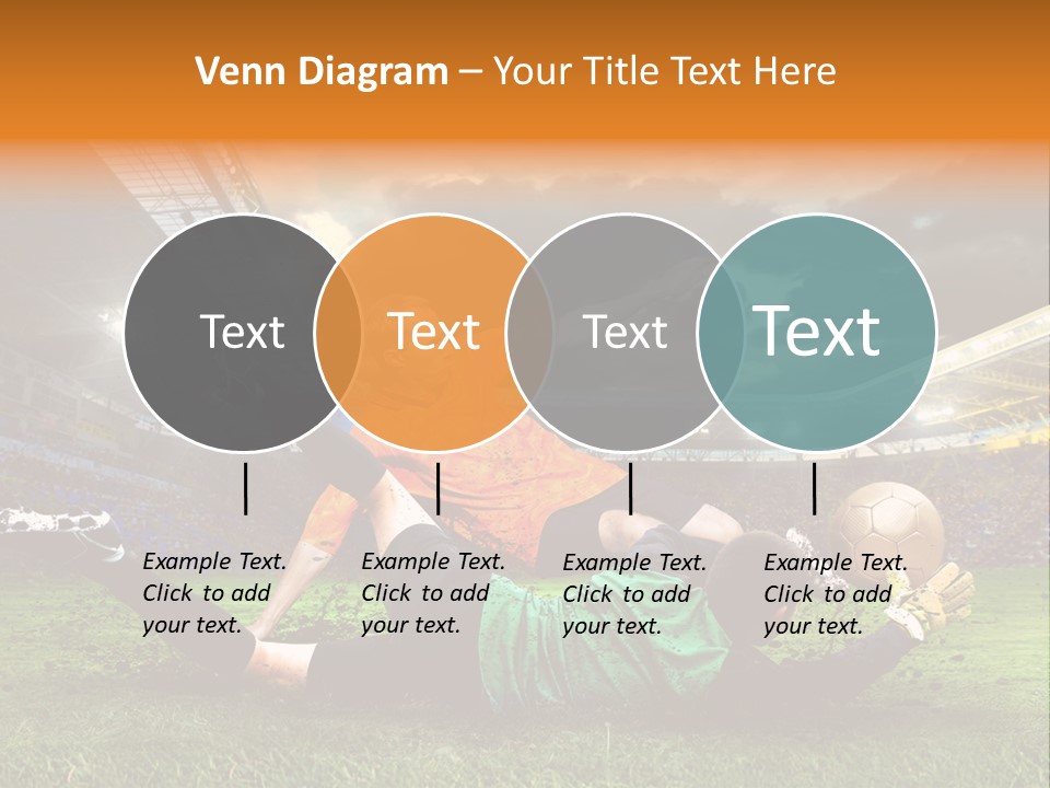 Goal Fan Gate PowerPoint Template