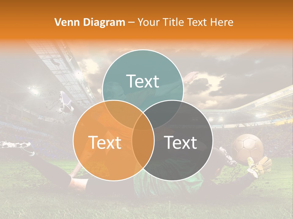 Goal Fan Gate PowerPoint Template