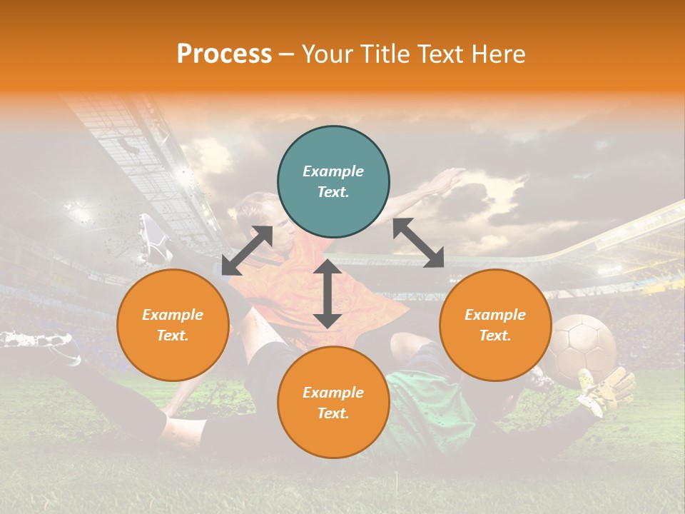 Goal Fan Gate PowerPoint Template