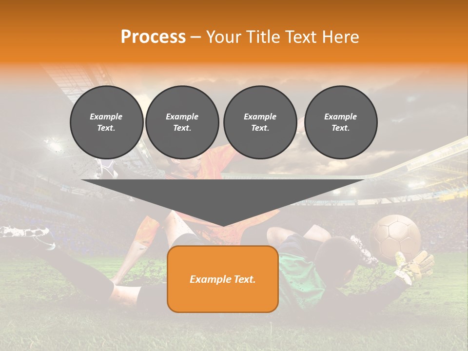 Goal Fan Gate PowerPoint Template