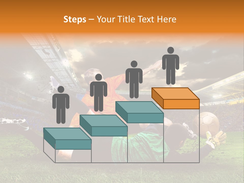 Goal Fan Gate PowerPoint Template