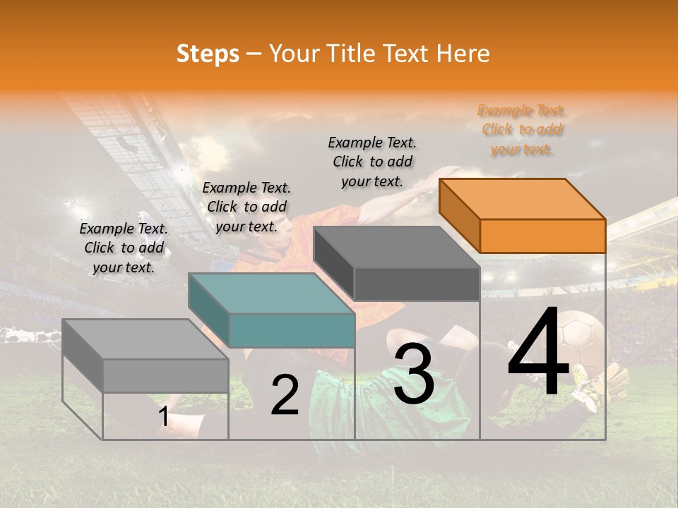 Goal Fan Gate PowerPoint Template