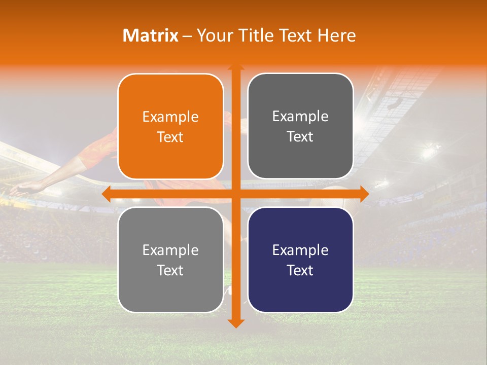 Field Seat Stadium PowerPoint Template