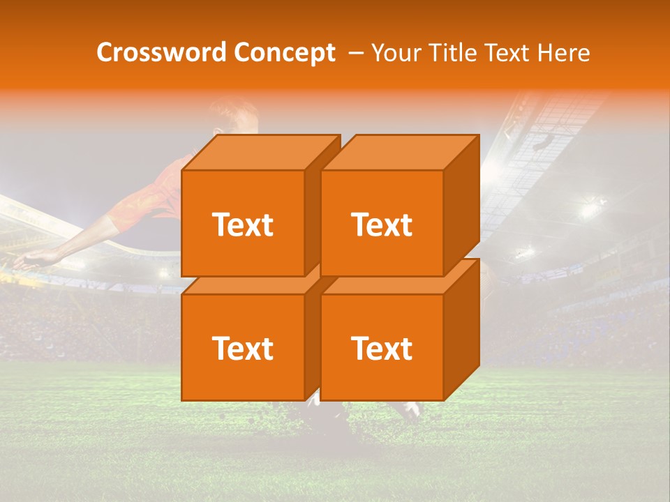 Field Seat Stadium PowerPoint Template