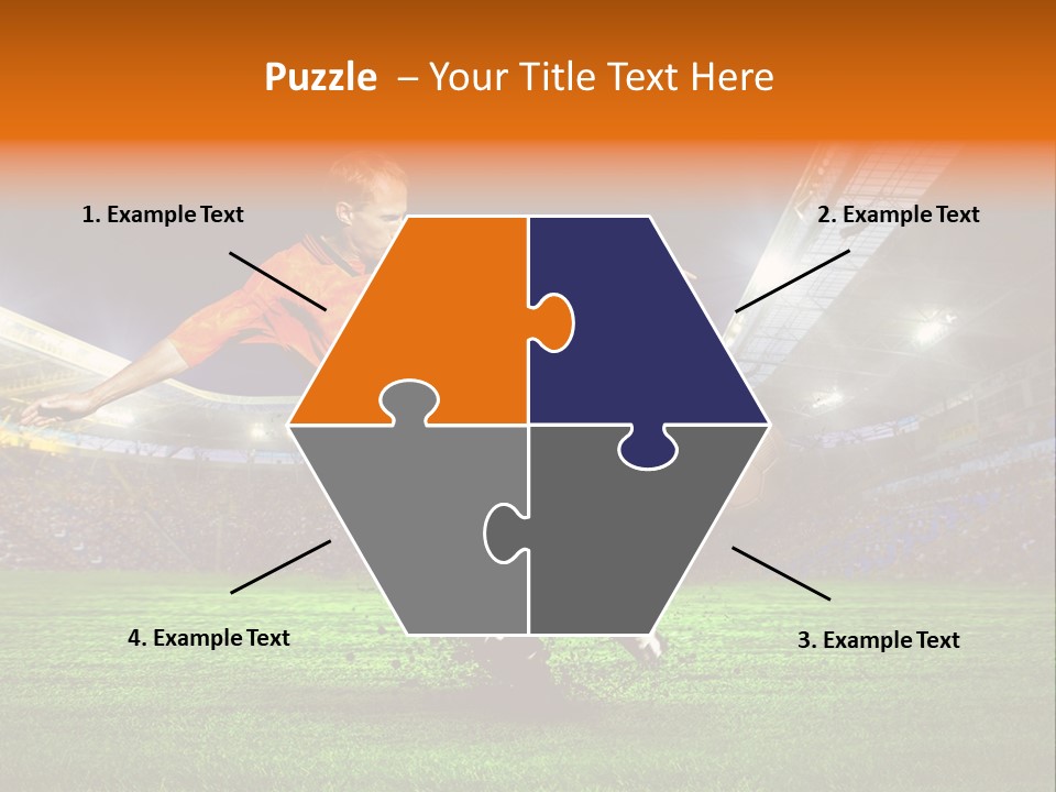 Field Seat Stadium PowerPoint Template