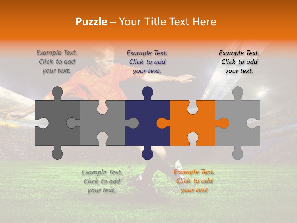 Field Seat Stadium PowerPoint Template