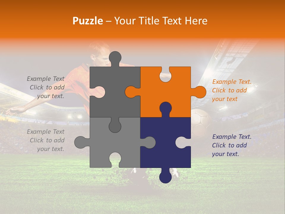 Field Seat Stadium PowerPoint Template