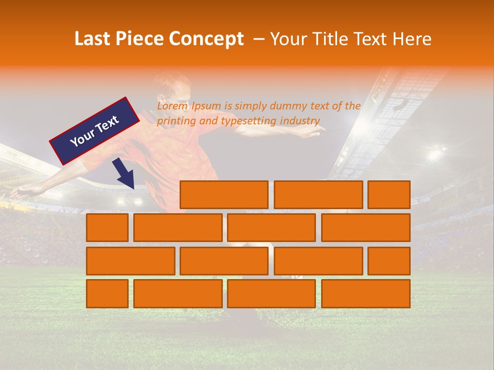 Field Seat Stadium PowerPoint Template