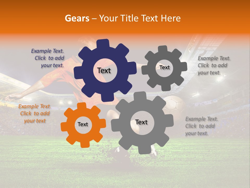 Field Seat Stadium PowerPoint Template