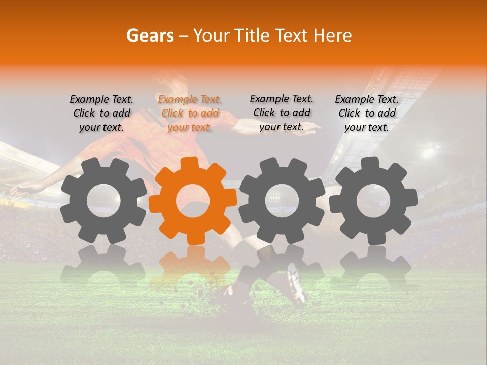 Field Seat Stadium PowerPoint Template