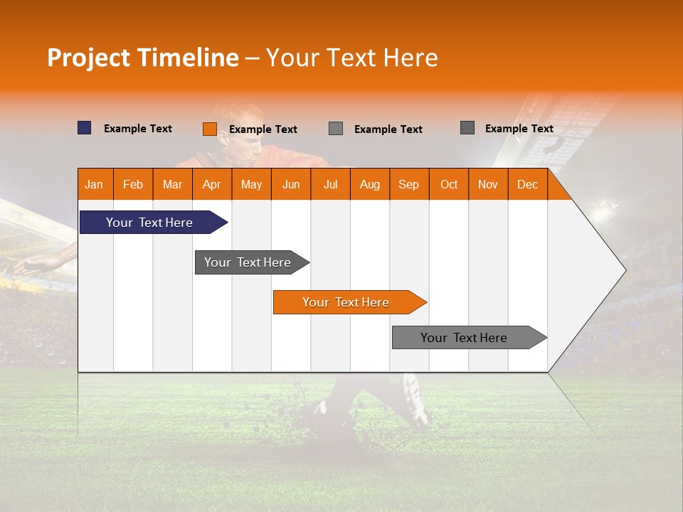 Field Seat Stadium PowerPoint Template