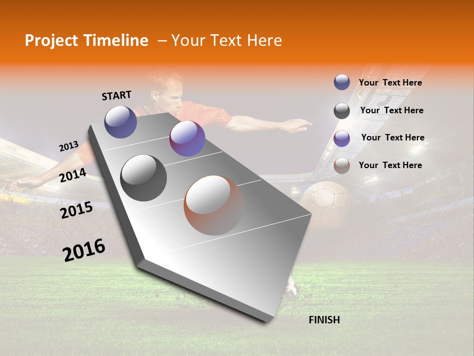 Field Seat Stadium PowerPoint Template