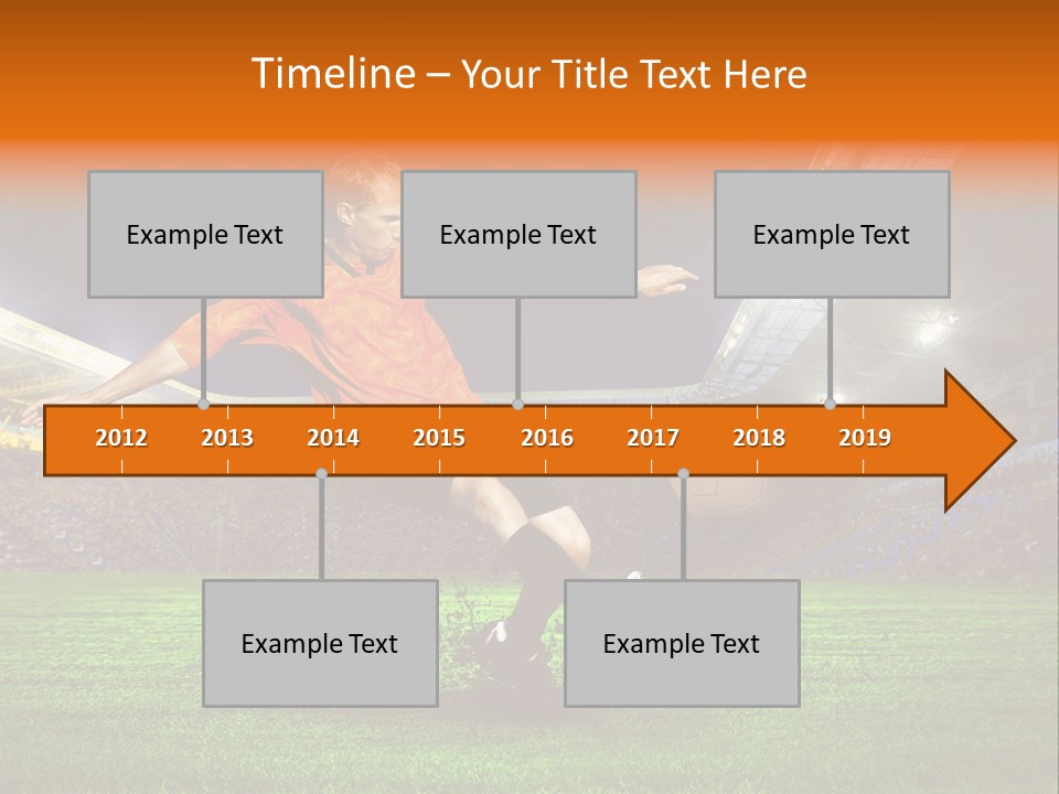 Field Seat Stadium PowerPoint Template