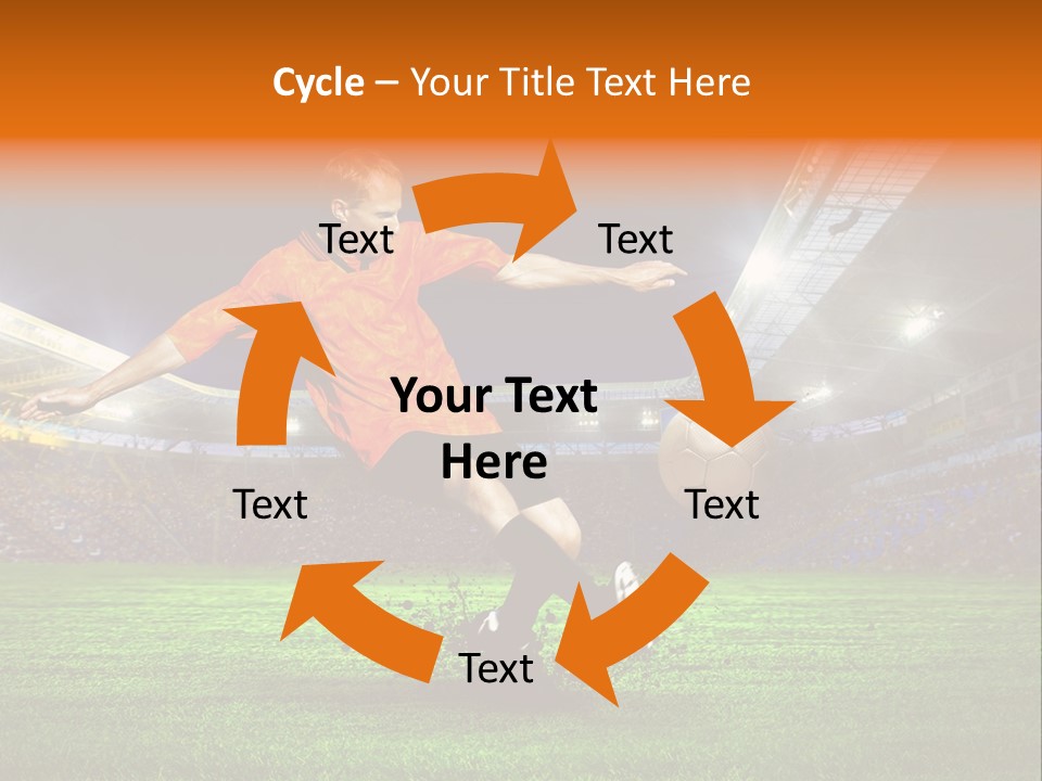Field Seat Stadium PowerPoint Template