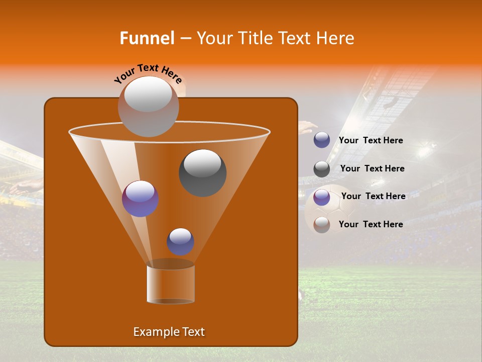 Field Seat Stadium PowerPoint Template